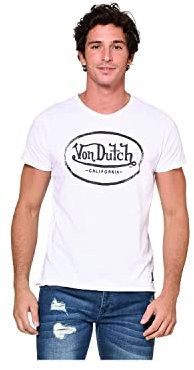 Tee Shirt Homme Confortable, T Shirt Homme, 100% Coton, Durable et Anti-Irritation, Blanc, Noir, Taille XL