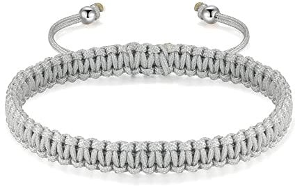 JENDEAR SHINE Geflochtenes Seil Armband Damen Herren, Mädchen Jungen Geburtstag Freundschaft Paar Geschenke Handgemachter Schmuck