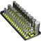 Ernst Manufacturing 8498HV 13-Inch Socket Boss, Premium 3-Rail Multi-Drive Socket Organizer, High Visibility