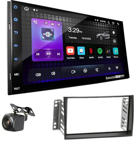 UGAR Kompatibel für KIA Venga 2009-2014 7 Zoll Android 13 DSP 4GB+64GB DAB+ Autoradio HD Voller Touchscreen GPS Navigation