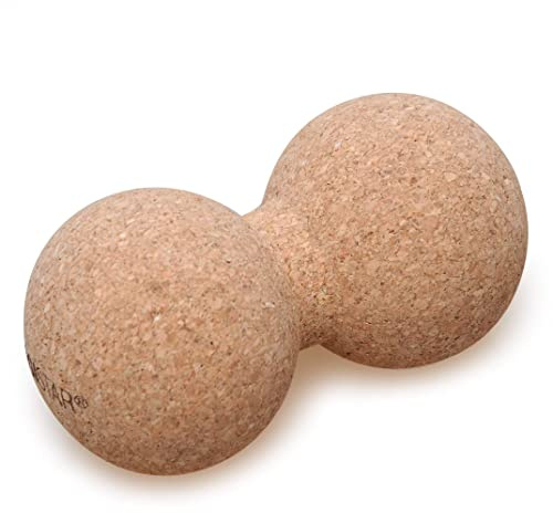 Faszien-Double-Ball - Kork für Wirbelsäulenmassage und Faszienbehandlung