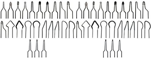 EXCEART Brennpeter Junior Spitzen Pcs Professionelle Pyrographie- Ersatzspitzen zum Brennen von Drahtspitzen zum Brennen von Ersatz- Brandmalerei- Drahtspitzen- Kit