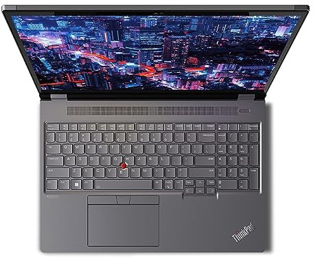Lenovo ThinkPad P16 Gen 2 Intel Core i9-13980HX, 24C, 16 WQUXGA (3840 x 2400) IPS, 800 nit, 32 GB RAM, SSD da 1 TB, NVIDIA RTX 3500 Ada, KYB retroilluminato, lettore di impronte digitali, Windows Pro