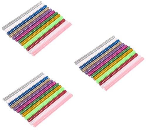 VILLCASE 390 Stk heißschmelzender Klebestift klebestifte massenklasse klassenzimmer Heißkleber basteln DIY heißklebepistole Heißklebestift selbstklebender Klebestift Kunsthandwerk Werkzeug