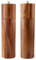 TOPBATHY Wooden Pepper Pepper Mill with Adjustable Coarseness Ceramic Stainless Steel Grinding Salt Mill Refillable Manual Salt and Pepper Shaker Tool for Kitchen B