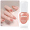 Aieenjor Helle Nude Rosa Nagellack auf Wasserbasis, Abziehbar, Ungiftig Und Schnell Trocknend, Jelly Nude Pink Nail Polish 5ml