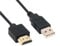 BRAVECOW USB to HDMI Adapter Cable USB 2.0 to HDMI Male Power Supply Cord, Pure Copper 0.5M USB 2.0 Converter Cord Extension Converter (Only for Charging)