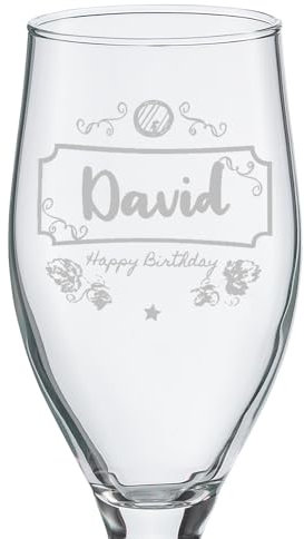 Wanapix | Copa de Cerveza Personalizada | 32 cl. | Vaso de Cerveza con Nombre, Edad y Fecha Nacimiento | Copas Ecológicas Libres de Plomo | Regalo Original para Cerveceros | Cumpleaños
