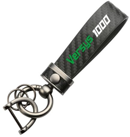 Porte-Clés De Moto En Alliage De Zinc Et Fiber De Carbone, Pour Kawasaki Versys1000 SE Versys 1000, Cadeaux