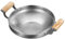 GREENADSCAPE Padella Wok in Acciaio Inox Con Manico Utensili Da Cucina Per Cottura A Caldo Pentola Antiaderente Casa Trasferimento Del Calore Rapido