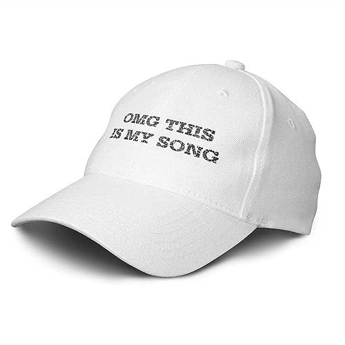 STUDE Coole Hüte für Herren OMG This is My Song Casquette Dad Hüte für Herren, farbig, M