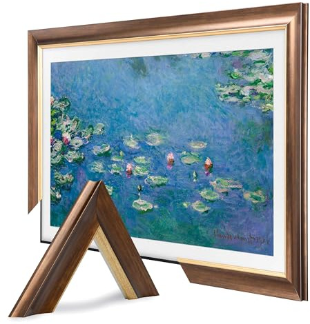 TV Guard Frame TV Bezel, Compatible With Samsung The Frame TV, 85 Inch, Modern Bronze, Suitable for Wall Mounted Televisions