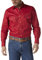 Wrangler Men's Ms70719 button down shirts, Red, XL UK