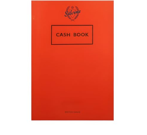 Silvine Cash Book 042C 158x99mm 75 GSM 72 Pages 36 Sheets Pack of 24