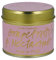 Bomb Cosmetics Verzinnte Kerze, Rosa