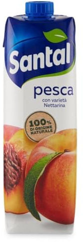 Santal - Succo Pesca, Con Varieta' Nettarina - 1000 Ml