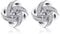 B.Catcher Women's Earrings, 925 Sterling Silver Cubic Zirconia Ear Studs, Gemini Twin Stars Collection Jewelry,Luxury Craftsmanship Designs, Perfect Gifts for Birthdays/Weddings/Mother's Day