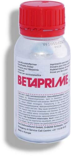 Betaprime 5404 | 100 ml Alu Flasche | Dow Automotive | Kunststoffprimer Lackprimer | Grundierung Primer Kunststoffe Lacke | Haftgrundlage PUR-Klebmassen Dichtungsmassen (z. B. Betaseal und Betamate)
