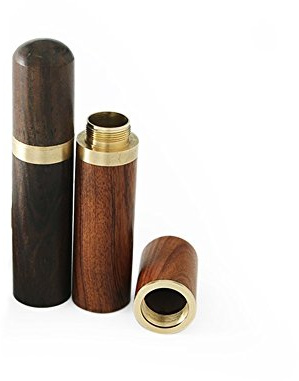 2 Pcs Wood Mini Sewing Needle Case - Portable Storage for Fine Needles