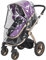 Burbuja De Lluvia Protector, Jring Cubierta De Lluvia Universal Contra Lluvia Y Viento Impermeable Con Cremallera Frontal Para Cochecitos, Silla De Paseo De Bebé,Carrito