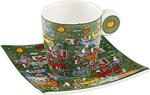 Goebel 26-102-39-1 Tasse à expresso en porcelaine Multicolore 100 ml