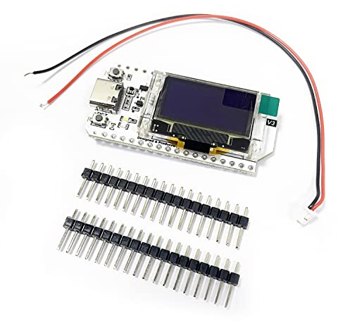 Hailege ESP32 OLED WiFi Kit32 V3 Type-C ESP-32 0.96 Inch OLED Display WiFi+Bluetooth CP2012 Internet Development Board for Arduino ESP8266 NodeMCU