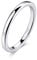 Titaniumcentral 2mm Silber Herren Damen Wolfram Ring Wolframcarbid Ringe Hochzeit Ehering Verlobungsringe Polierte (2mm-Silber, 52 (16.6))