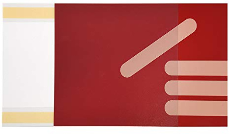 Zeigis - 10 Stück DIN A3 Sichttasche Querformat, selbstklebend bruchfest | 10er Paket, leicht lesbar, Antireflex, einfacher Blattwechsel, Bruchfestes PVC, Indoor, langlebig, dezent, transparent