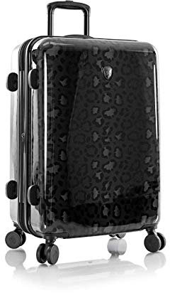 Heys Black Leopard - 4-Rollen-Trolley M 66 cm erw.