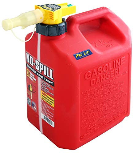 Pro-Lift-Werkzeuge NO Spill Benzinkanister 10 Liter: Benzin Diesel Gemisch Schnelltanksystem Einfüllsystem