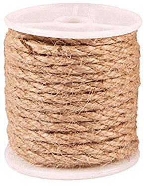 Kratzbäume Katze 10mm Natürliches Sisalseil Für Kratzbaum Cat Climbing Frame DIY Webkatzen Machen Schreibtischbeine Bindeseil 2St