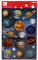 APLI Kids 18558 - Planeten-Aufkleber für Kinder mit holografischem Finish, inklusive 1 Bogen mit 15 permanenten PET-Stickern