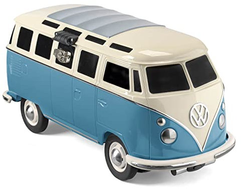 Board Masters VW Collection - Carrito Enfriador con Ruedas Volkswagen en Forma de T1 Camper Buscapacidad de 26 litros (Classic Bus/Rojo) Talla única