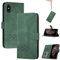 momoka Momoka Coque pour iPhone XS Max,Portefeuille Étui Housse en Cuir Protection avec Porte Cartes,Fentes pour Cartes,Fonction de Support,Fermeture Magnétique-Vert