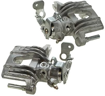 ATEC Germany 2x Bremssattel hinten links und rechts mit integrierter Feststellbremse Bremszange, Kompatibel mit OPEL ASTRA G (T98) (F70)