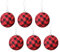 6 STÜCK Weihnachtsdekoration 7 cm Weihnachtskugel Ornamente Set Weihnachtsbaumschmuck Bunte Kugel Weihnachtsanhänger Bett Organizer Boxspringbett (C, One Size)