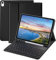 iPad 10th Generation Case with Keyboard 10.9 inch 2022, Keyboard Case for iPad 10th Gen 10.9'' Smart Folio Cover with Pencil Holder, Slim Rechargeable Magnetic Bluetooth Keyboard Detachable (Black)