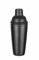 HENDI Shaker à Cocktail, BarUp, shaker Cobbler 3 pièces, usage universel, outil de préparation de cocktails tout-en-un, ø85x(H)240mm, acier inoxydable avec revêtement en poudre noir