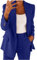 prime day 2024 Hosenanzüge Für Damen Business Modern Elegant Blazer Anzug Set Sommer Freizeitanzug Einfarbig Streetwear Zweiteilig Hosenanzug Anzughose Revers Slim Fit
