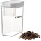 Gzsekken Coffee Storage Container,Airtight Coffee Bean Storage Container with Dual Pour Spout,2.3L Coffee Storage Canister Measuring Cup BPA-Free Plastic Food Containers of Dry Food,Coffee, Pasta