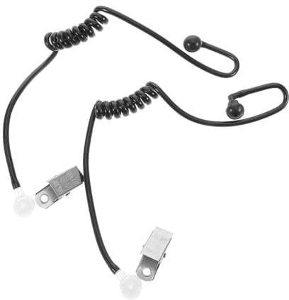 Alasum 2sets Giocattoli per Cosplay Detective Microfono Auricolare Flessibile Accessorio per Giocattoli Simulati Ruolo e Divertimento