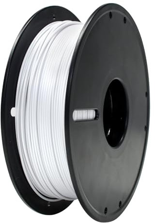 GEEETECH PLA Filament 1.75mm, PLA weiß, Filament PLA 0.5KG /Spool Für GEEETECH M1 3D Drucker