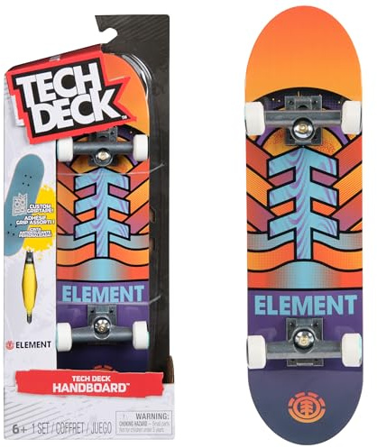 Tech Deck, Element Handboard, echtes Mini-Skateboard, Spielzeug für Jungen und Mädchen ab 6 Jahren (nur mit den Händen verwenden)