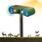 Repellente per gatti solare, repellente per gatti ad ultrasuoni esterno, 2 modalità repellente ad ultrasuoni anti roditori con rilevatore di movimento, IP55 impermeabile repellente per animali per