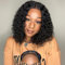Perruque Femme Naturelle Brésilien 180% Densité Glueless Bob Wig Human Hair 5x5 Lace Wig Deep Wave Perruque Cheveux Humain pas de Colle Pre Cut Lace Glueless Wigs Couleur Naturelle 8 Pouces
