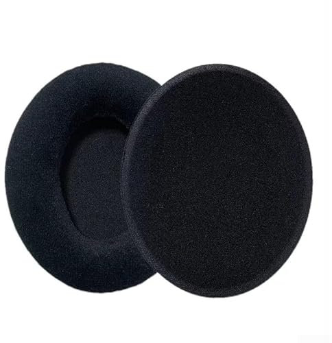 Schaumstoff-Ersatzkissen, perfekt passend für alle Modelle der HD-Serie von Kopfhörern, Komfort und Leistung (Flanell)