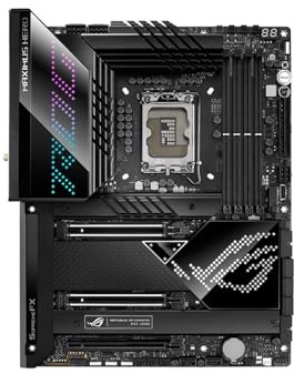 WLTDYZZLDN Placa Bases Placa Base Fit For ASUS ROG Maximus Z690 Hero Z690 DDR5 LGA 1700 for Juegos con procesadores i9-13900K, i7-12700K y i5-12600K ATX M.2 SATA III