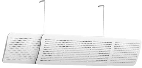 Deflector de Aire Acondicionado,Adaptable a Rejillas de 58,9 a 91,9 cm - Deflector AC Ajustable | Para Hogar Dormitorio Salón Baño Apartamento Residencia Oficina Comercio