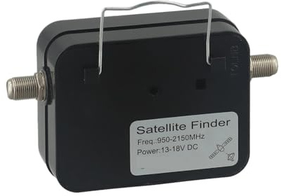 Satellite Finder, Portable TV Signal Meter Digital TV Satellite Finder Satellite Finder 950-2150MHz User-Friendly Interface Compact Design