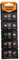 EXTRASTAR 10 BATTERIE A BOTTONE PILE AG3 1,5v LR41 LR736 392A SR736 SG3